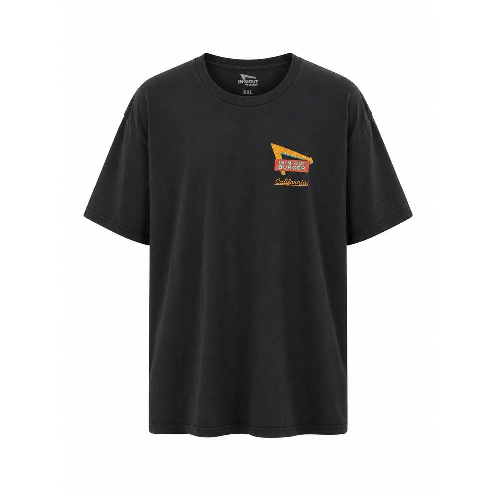 In N Out Burger California Graphic T Shirt Retro Cars XXL
